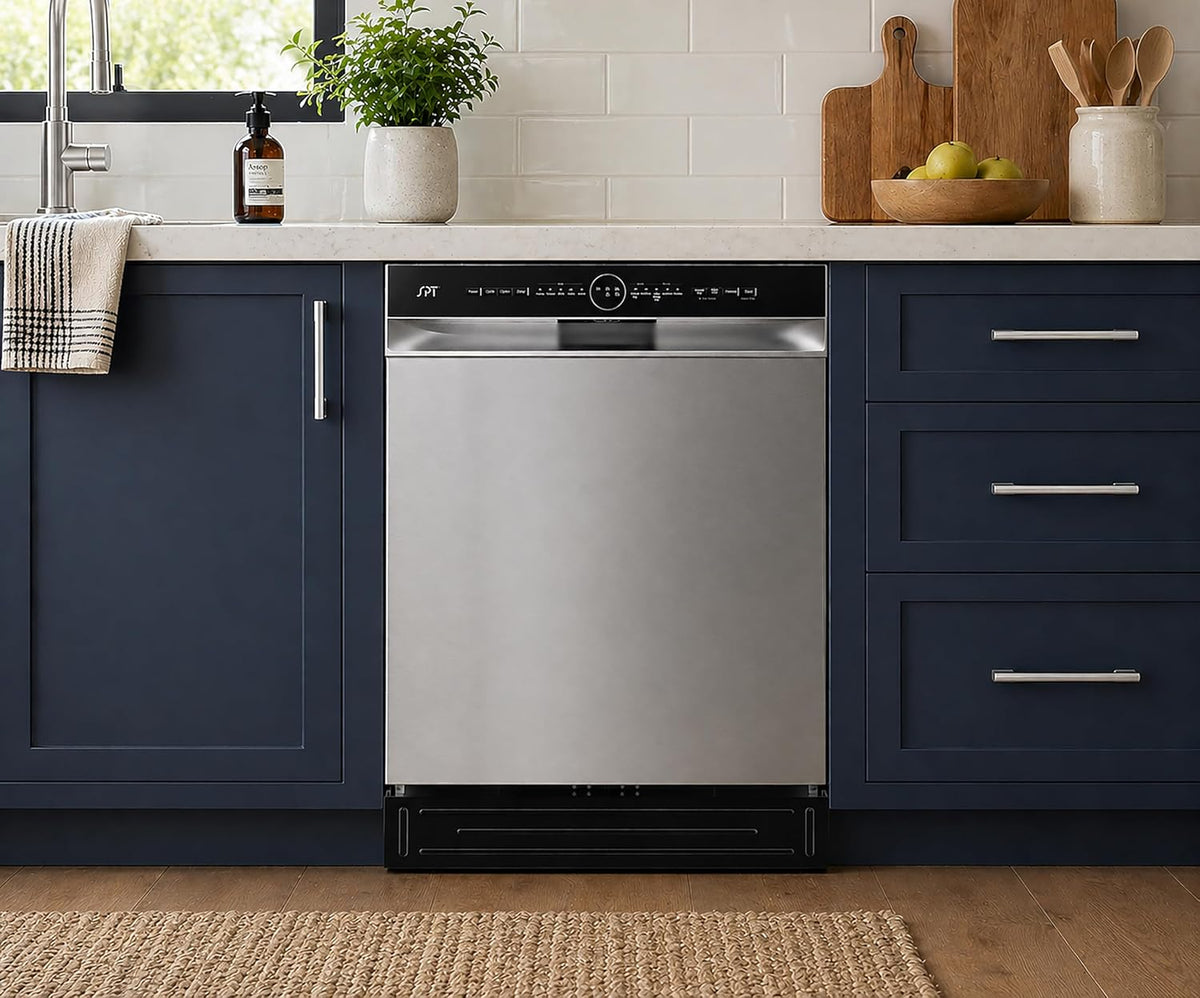 SD-6505SS: 24″ Built-In Stainless Steel Tall Tub Dishwasher w/Smart Wash System, Heated Drying & ENERGY STAR – Stainless Steel