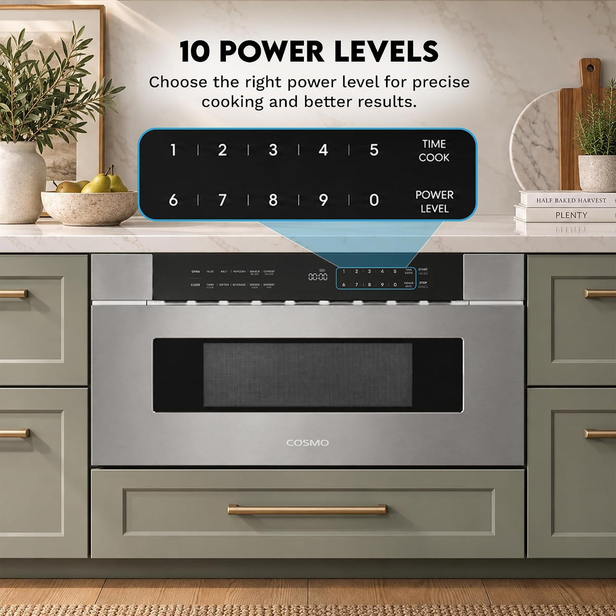 30 in. Haven Coll 1.2 cu. ft. Built-in Microwave Drawer, Stainless Steel