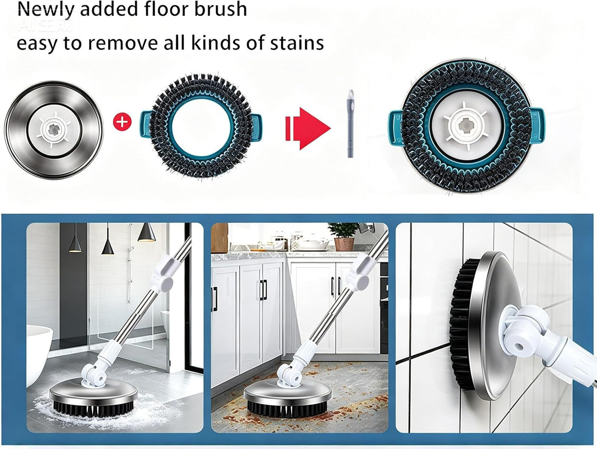 Michao Spin Mop Bucket Deluxe 360 Spinning Floor Cleaning System