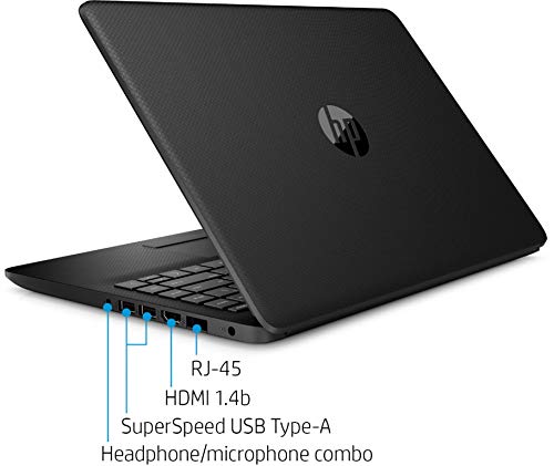 2020_HP 14 14.0" WLED-Backlit Display Laptop, AMD 14-14.99 inches, Black