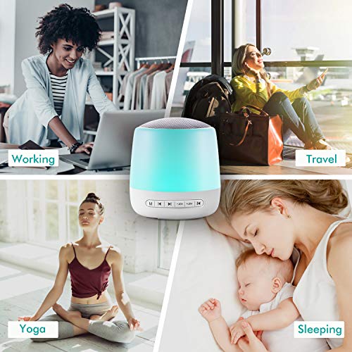 White Noise Machine, Sleep Sound Machine for Baby 1 Count (Pack of 1),