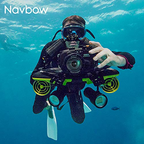 WINDEK SUBLUE Navbow Smart Underwater Scooter with Action Camera Green