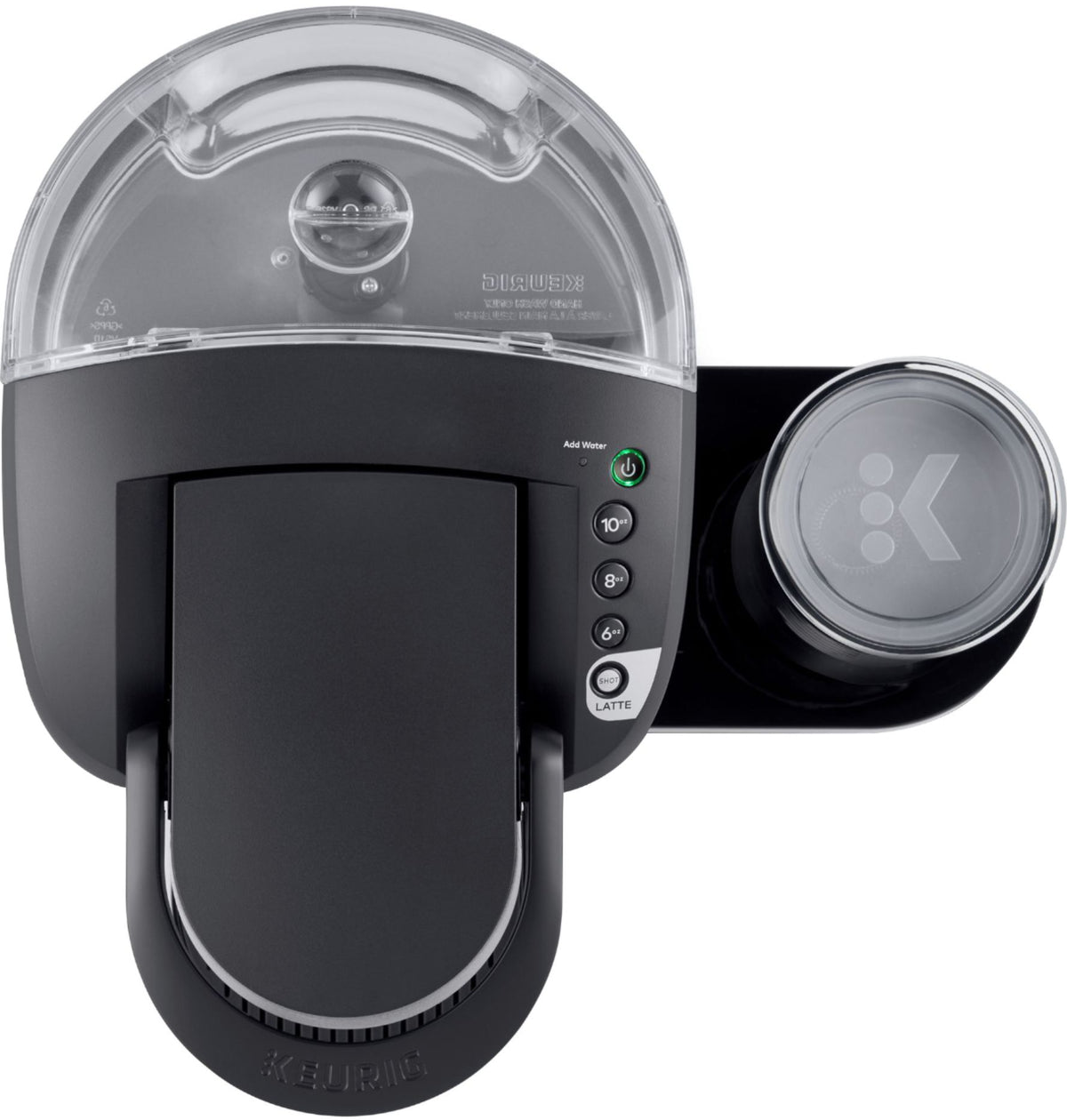 Keurig - K Latte Single Serve K-Cup Pod Coffee Maker - Black
