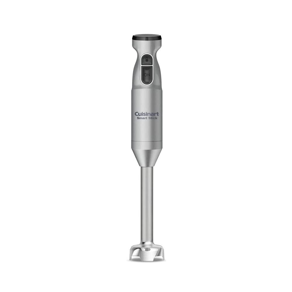 Cuisinart Smart Stick Two-Speed Corded Hand Blender, Powerful Immersion Blender with 300-Watt Motor Blends Shakes, Smoothies, Puree, Baby Food, Soups & Sauces, CSB-175RP1, Red