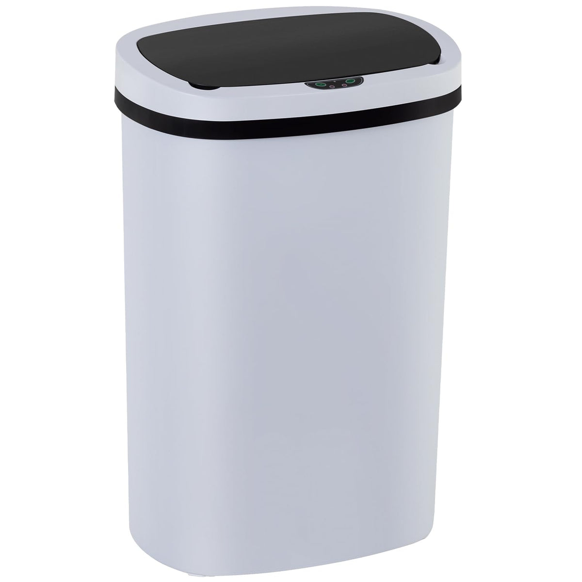 BestOffice | 13 Gallon Stainless Steel Trash Can with Lid | Steel
