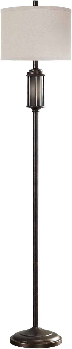 AIEAMPDO 65'' Farmhouse Floor Lamp for Living Room with 2 Light Sources