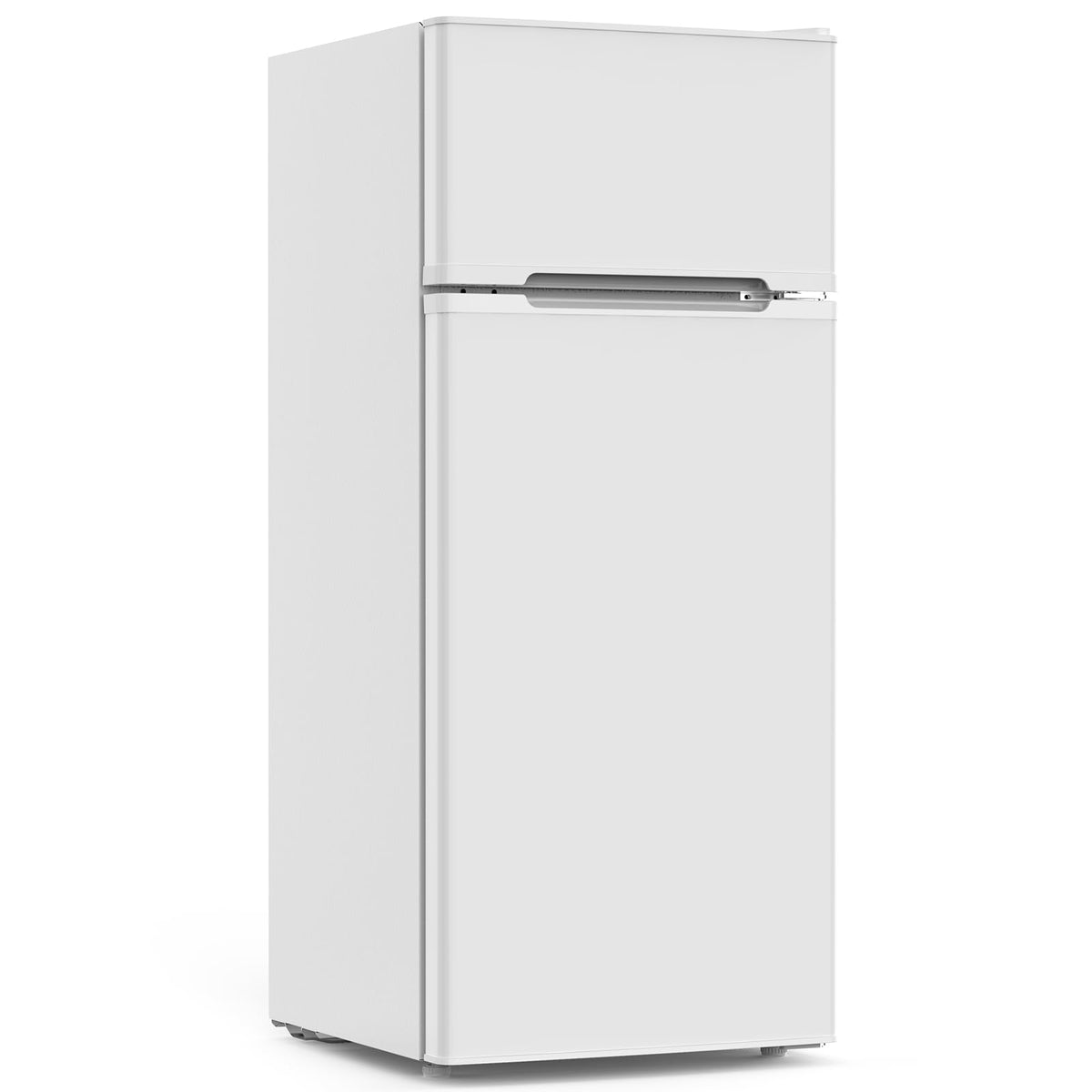 COWSAR 4.5 Cu.Ft Mini Fridge With Freezer for Bedroom Office, Black