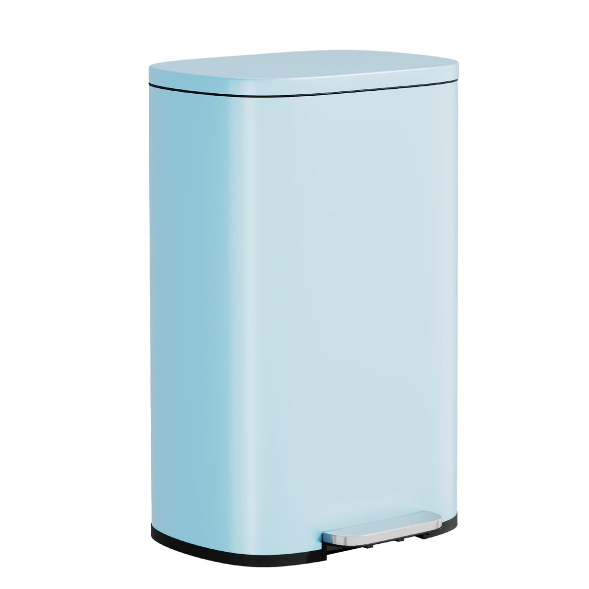 PayLessHere | 13G Trash Can with Lid | Steel | Removable Inner Bucket