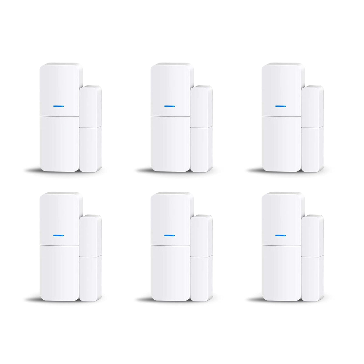 WiFi Door Alarm System, 8-Piece DIY Wireless Alarm Kit with Door Sensors