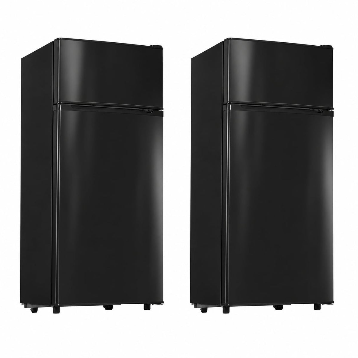 4.5 Cu.Ft Mini Fridge Freezer for Dorm/Office, 2-Door, Quiet