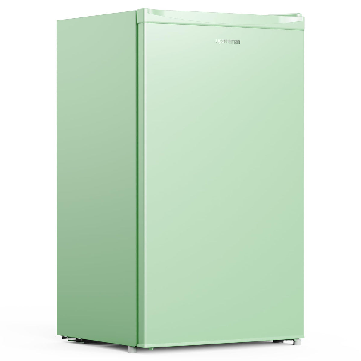 Upstreman 3.2 Cu.Ft Mini Fridge with Freezer, Black-BR321
