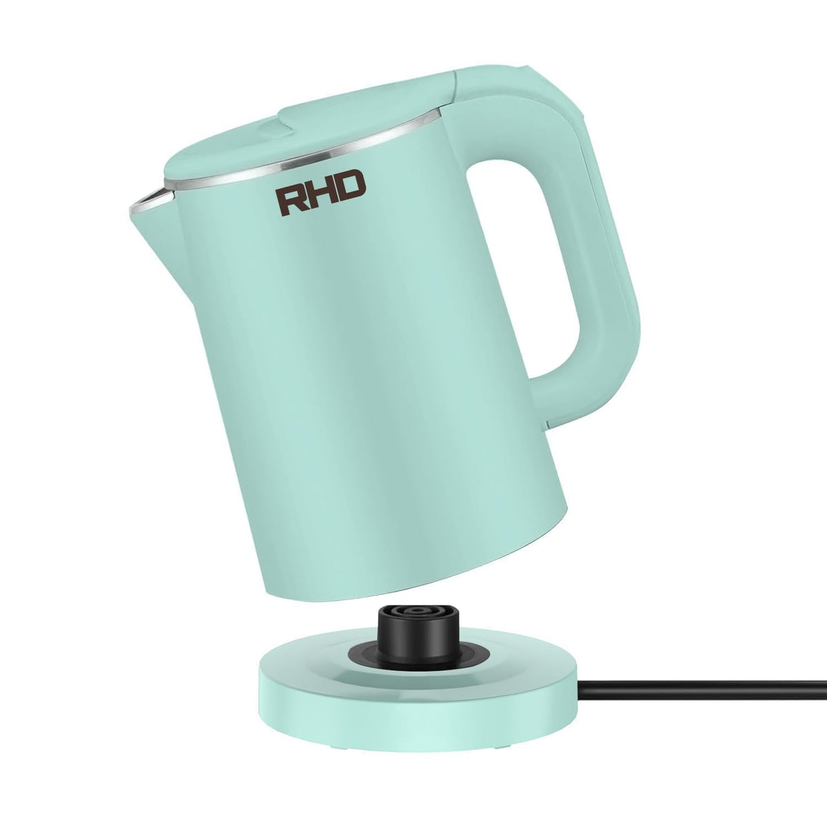 RHD 0.5L Small Portable Electric Kettle, 600W Stainless Steel Travel Kettle