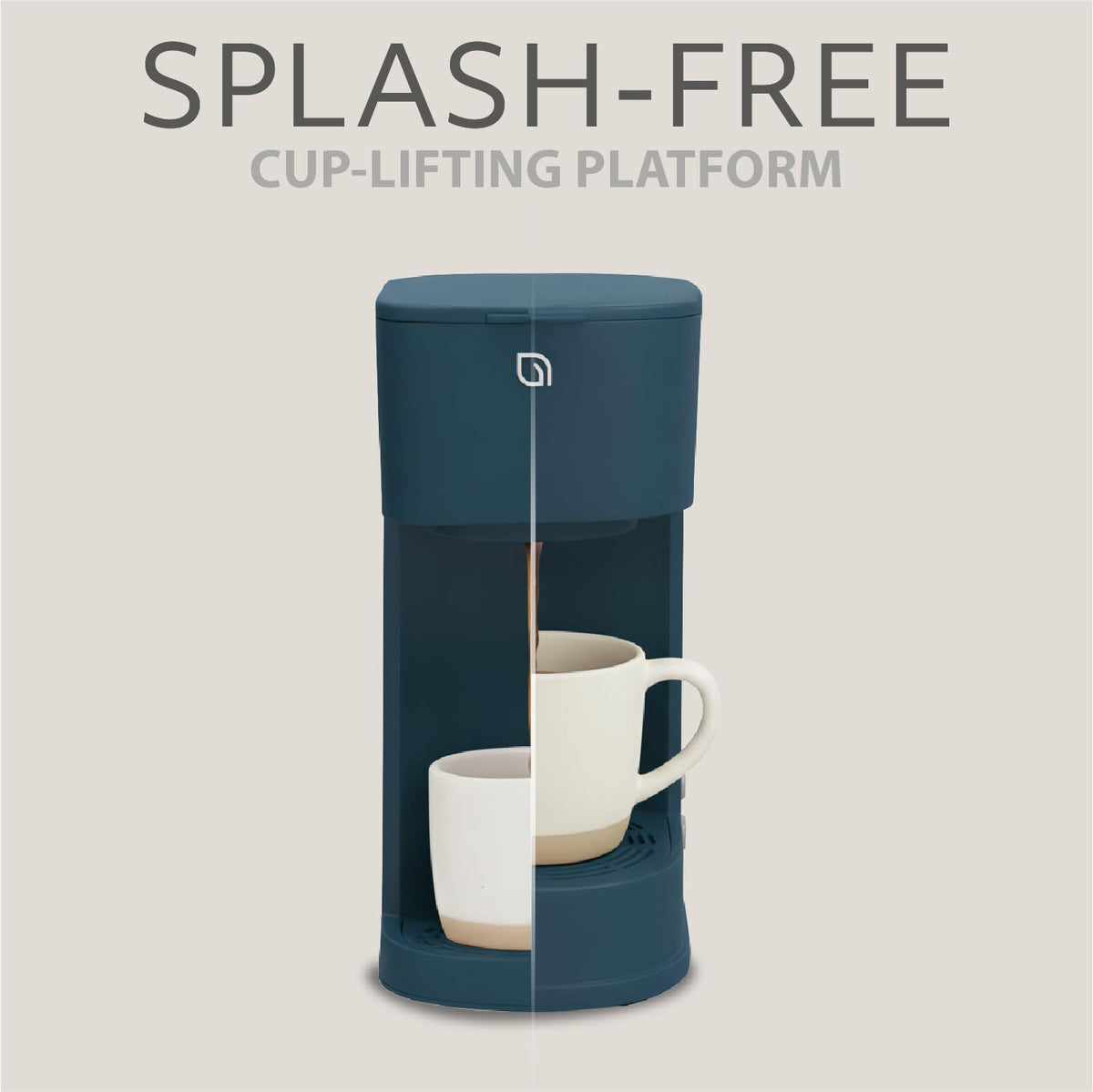 WILLOW K-Cup Coffee Maker, Single Serve Coffee Maker with 6 to 12oz Brew Size & Strong Brew Option, Single Cup Coffee maker made with 99% PCR Recycled Plastics, Coffee Machine