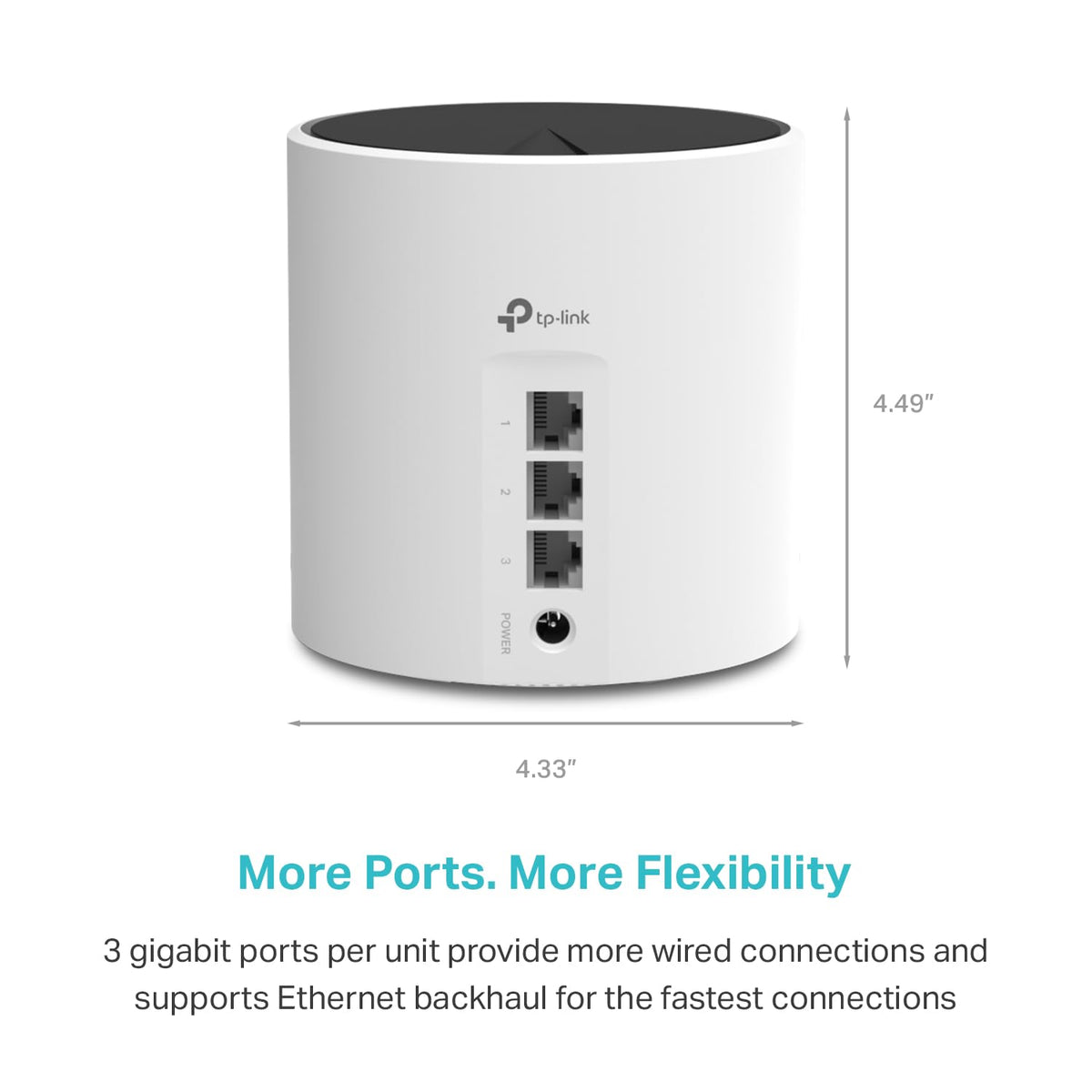 Deco 7 Dual-Band BE5000 WiFi 7 Mesh Wi-Fi System 4-Stream 5 Gbps, 240 Mhz