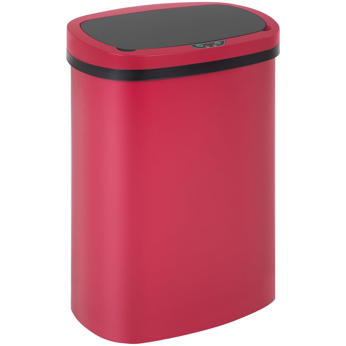 BestOffice | 13 Gallon Stainless Steel Trash Can with Lid | Steel
