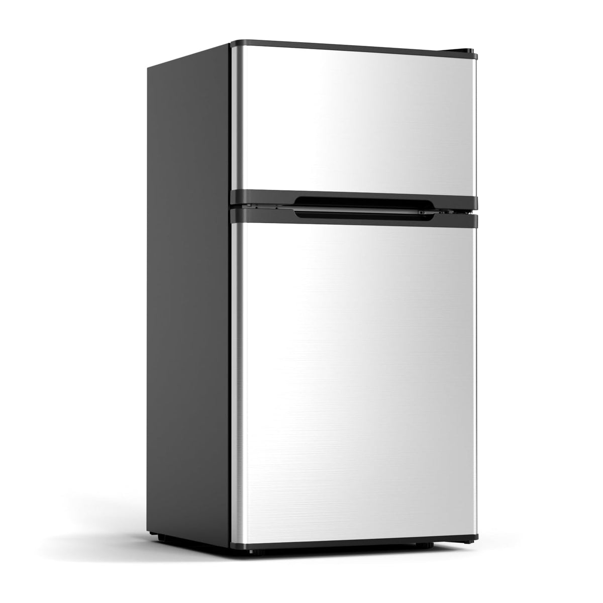 COWSAR 4.5 Cu.Ft Mini Fridge With Freezer for Bedroom Office, Black