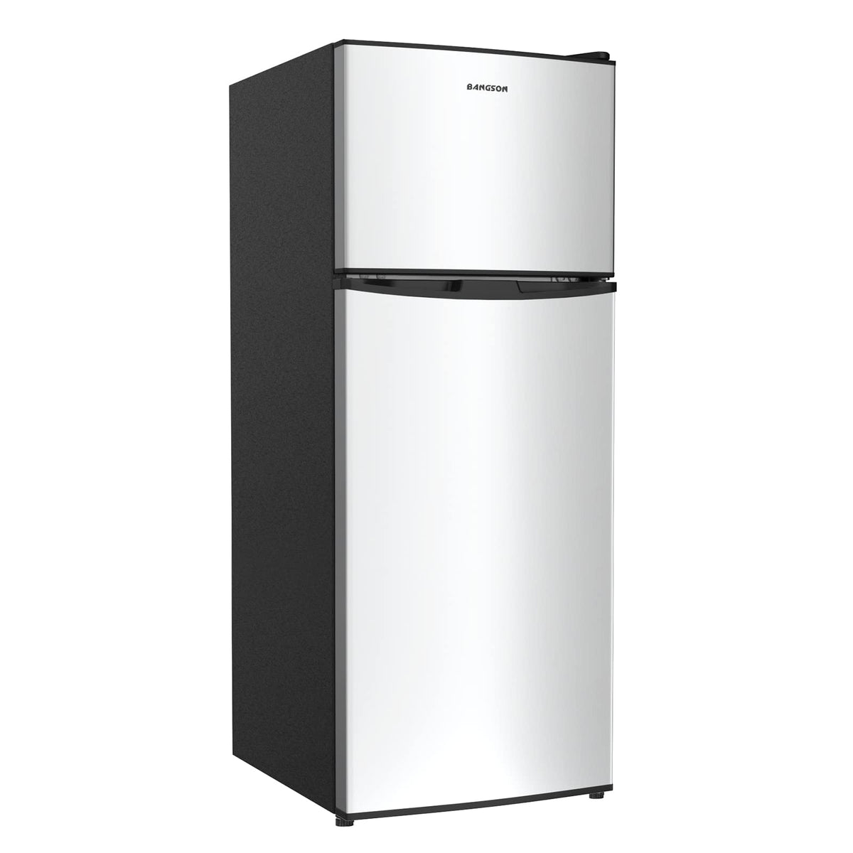 7.7 Cu.Ft Refrigerator with Top Freezer Apartment Size Black