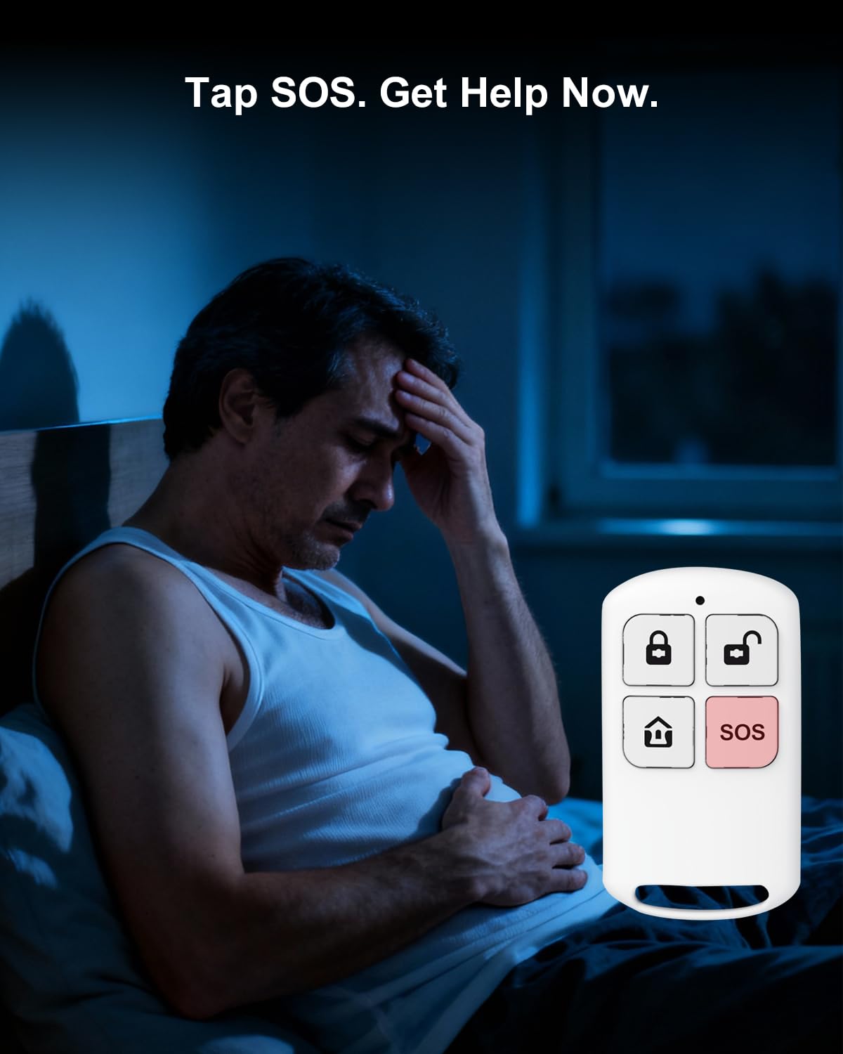 WiFi Wireless Alarm System for Home Security - 24/7 Protection Smart Device
