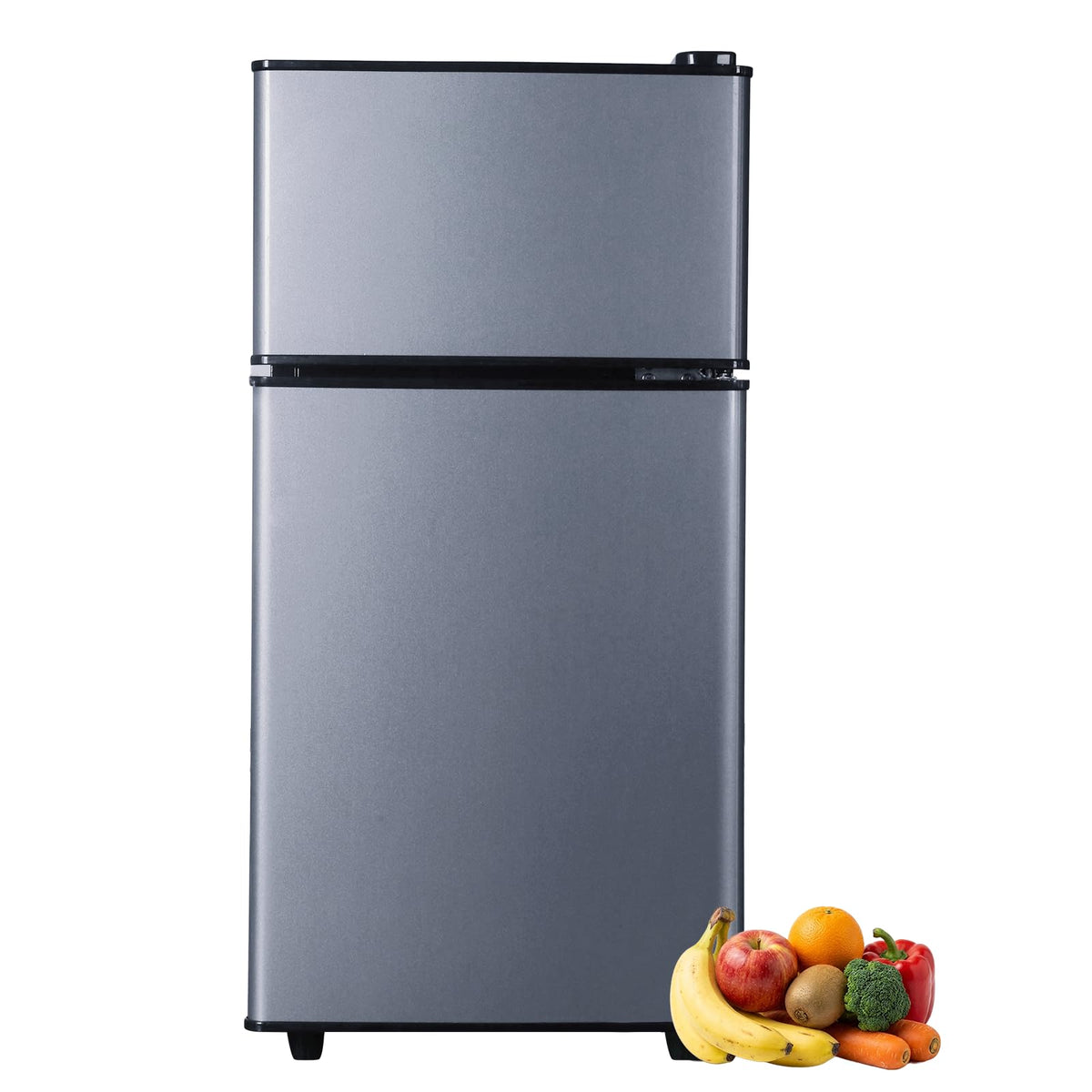 Mini Fridge with Freezer, 3.2 cuft Small Refrigerator, Compact Refrigerator