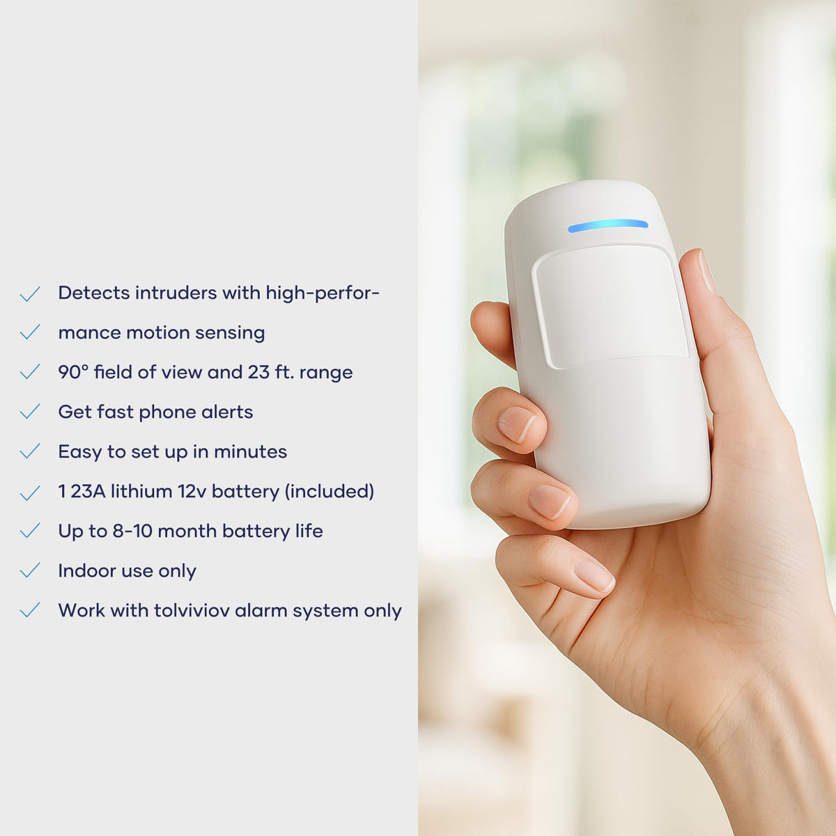 15-Piece WiFi Home Security System, DIY Wireless Alarm Kit, No Subscription