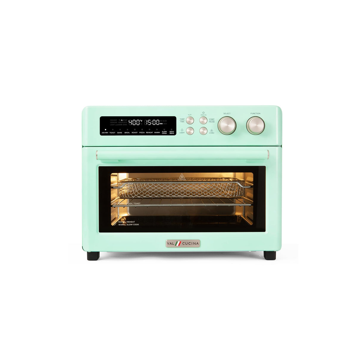 VAL CUCINA 26.3 QT Infrared Air Fryer Toaster Oven Combo, 10-in-1