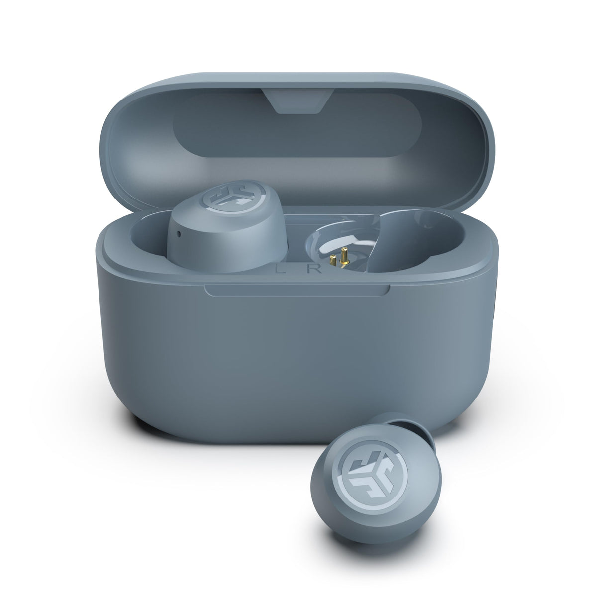 JLab Go Air Pop+ Earbuds, Dual Connect, EQ3 Sound, Mint Green