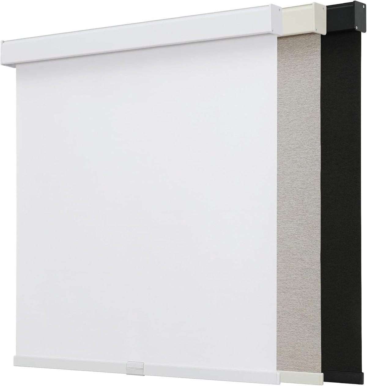 Joydeco Blackout Roller Shades for Indoor Windows, 35" W x 75" H, White