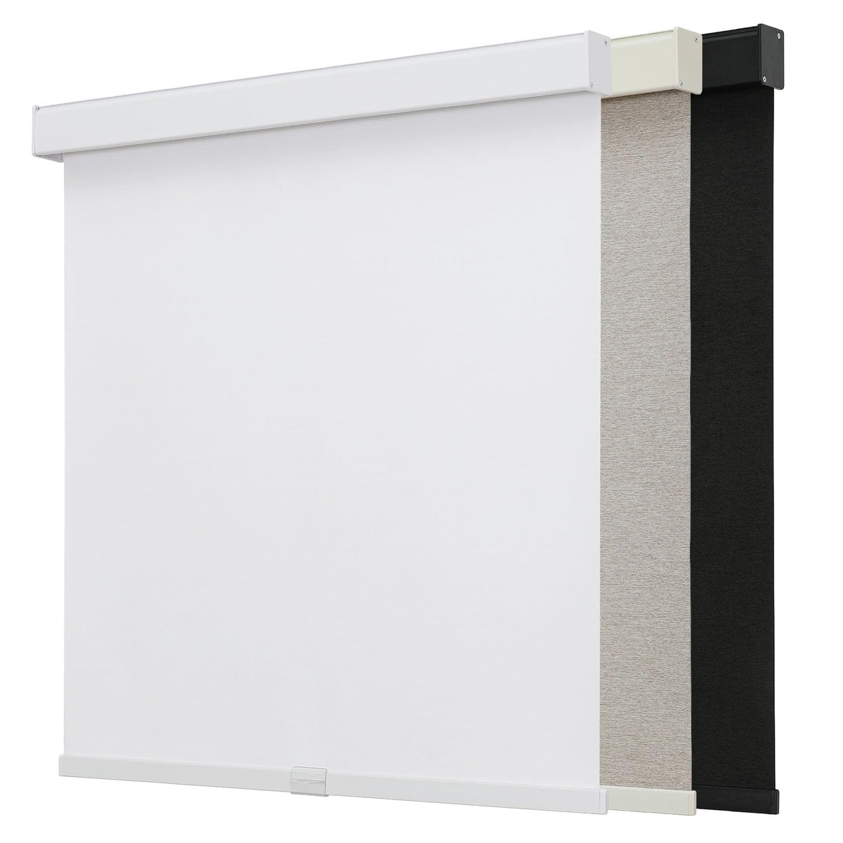 Joydeco Blackout Roller Shades for Indoor Windows, 35" W x 75" H, White