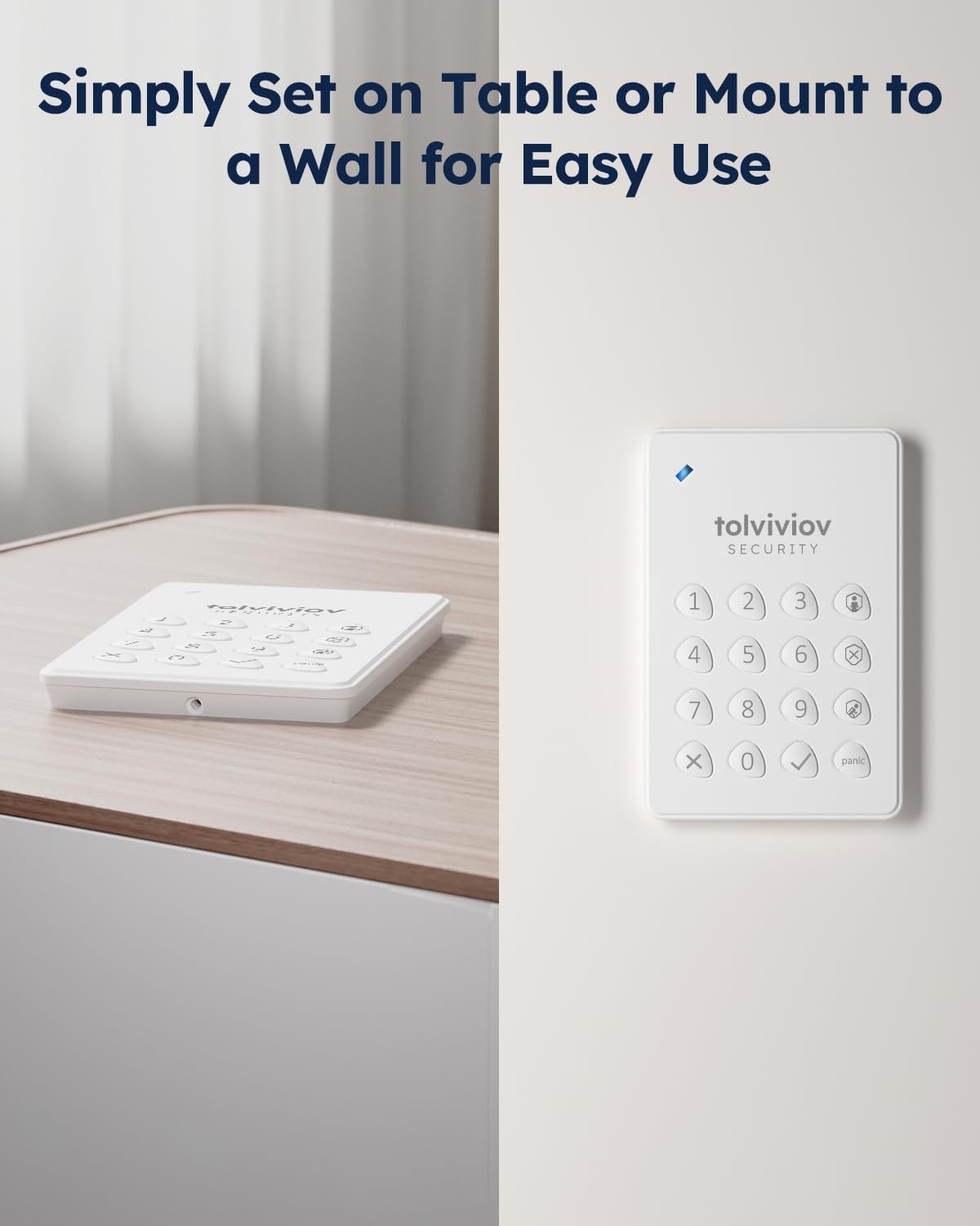 15-Piece WiFi Home Security System, DIY Wireless Alarm Kit, No Subscription