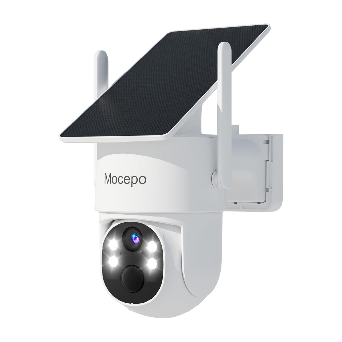 Security Cameras Wireless Outdoor, 4MP Solar-Powered Home Security Cameras