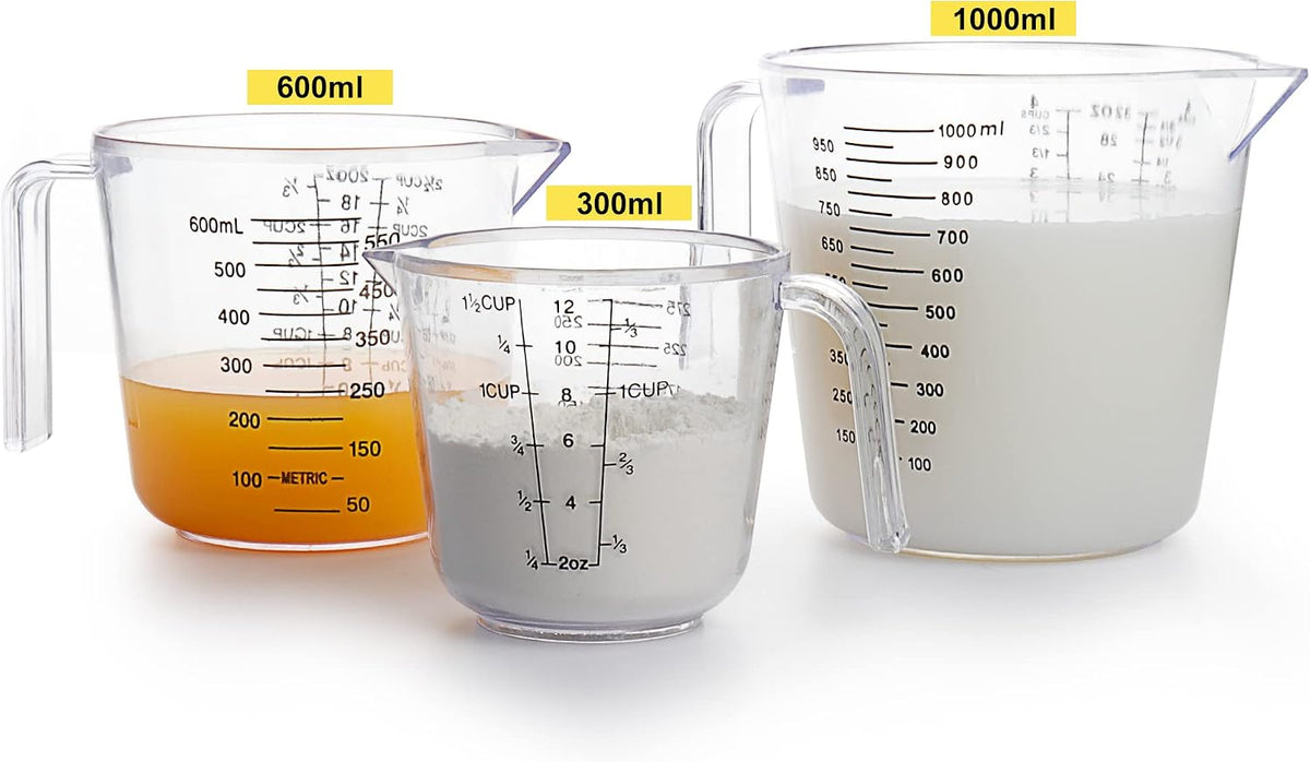 -BINGBING- Measuring Cups Set, Liquid Measuring Cups For 3 For Kitchen