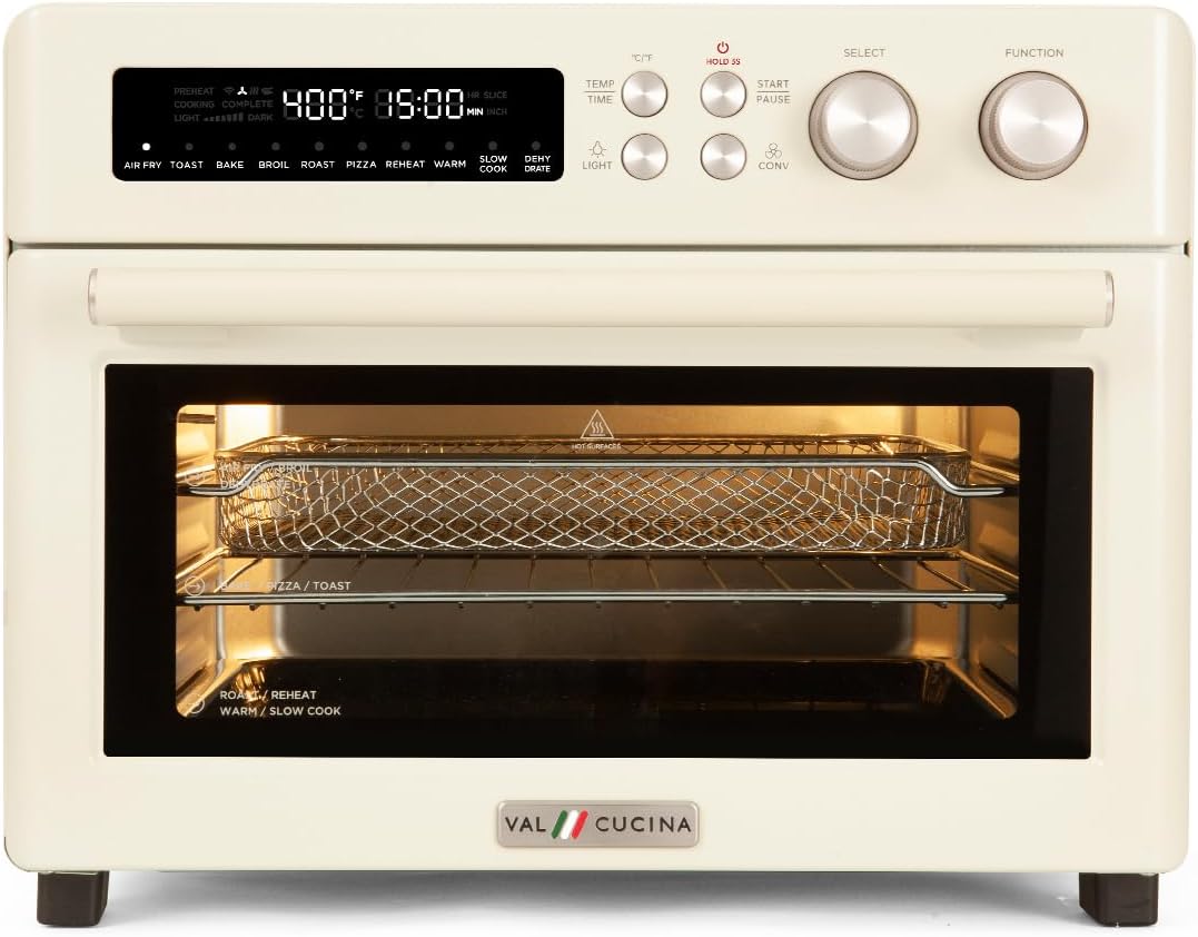 VAL CUCINA 26.3 QT Infrared Air Fryer Toaster Oven Combo, 10-in-1