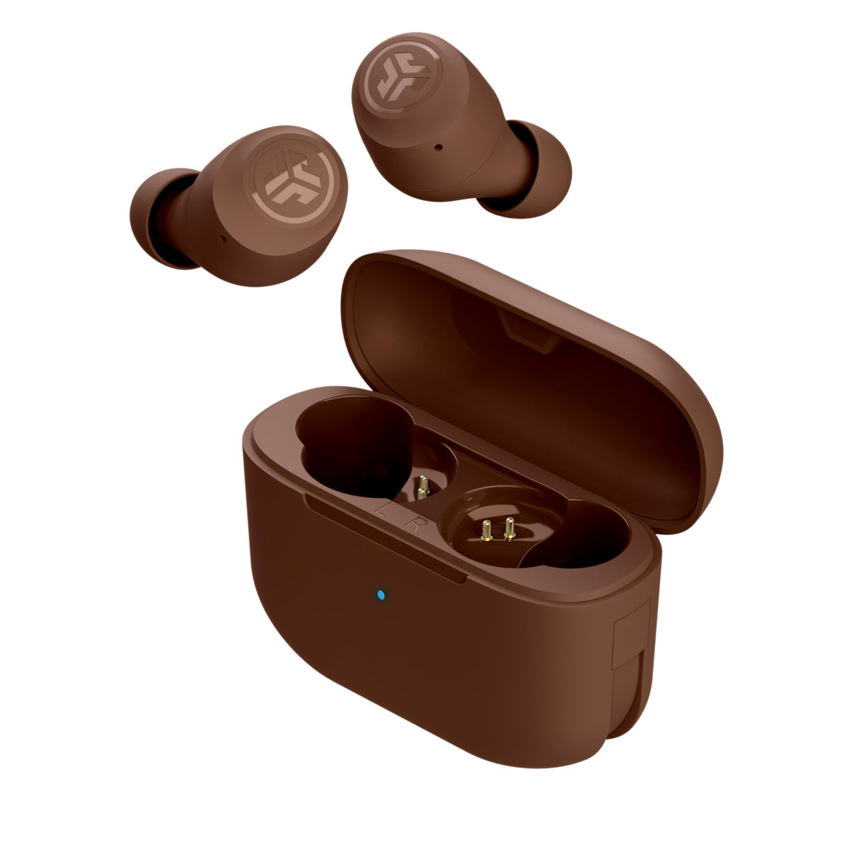 JLab Go Air Pop+ Earbuds, Dual Connect, EQ3 Sound, Mint Green