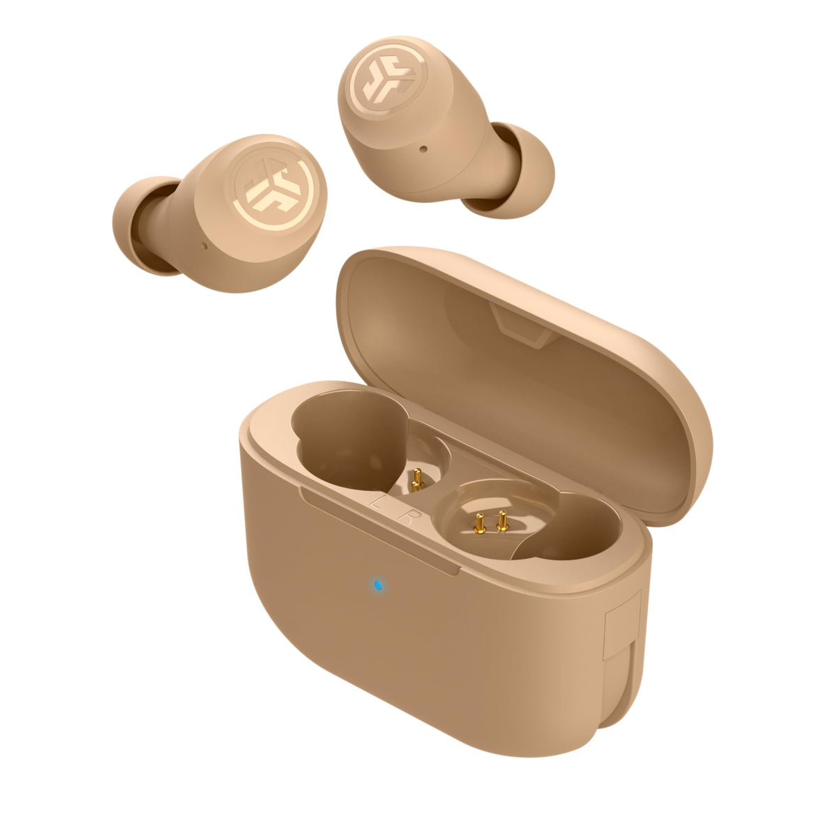 JLab Go Air Pop+ Earbuds, Dual Connect, EQ3 Sound, Mint Green