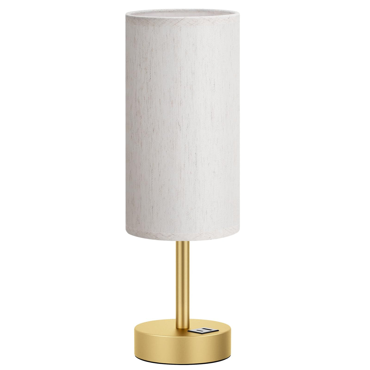 Dicoool Bedside Table Lamp for Bedroom - 3-Way Dimmable Touch Lamp, USB A+C