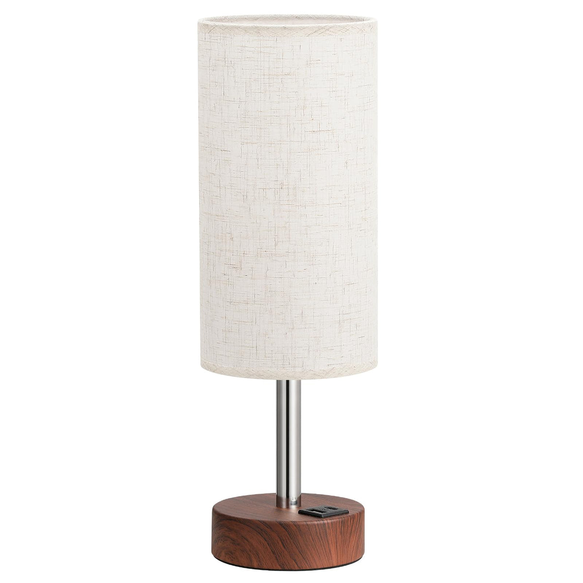 Dicoool Bedside Table Lamp for Bedroom - 3-Way Dimmable Touch Lamp, USB A+C