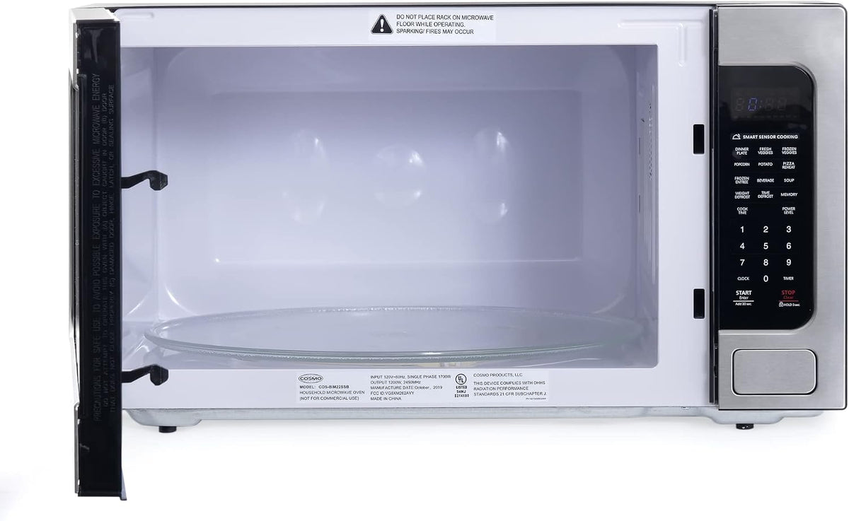 24 in. Nebula Coll 2.2 cu. ft. Countertop Microwave Oven, Stainless Steel