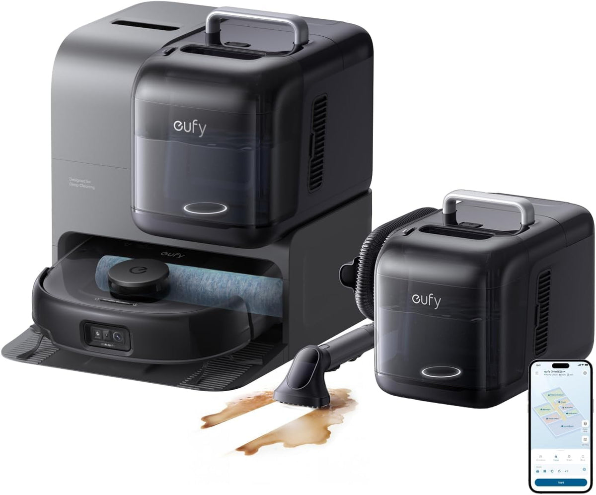 eufy Certified Like-New BoostIQ RoboVac 11S MAX Robot Vacuum Cleaner, Super-Thin, Powerful Suction, Quiet, Self-Charging, Cleans Hard Floors to Medium-Pile Carpets, Black (Renewed)