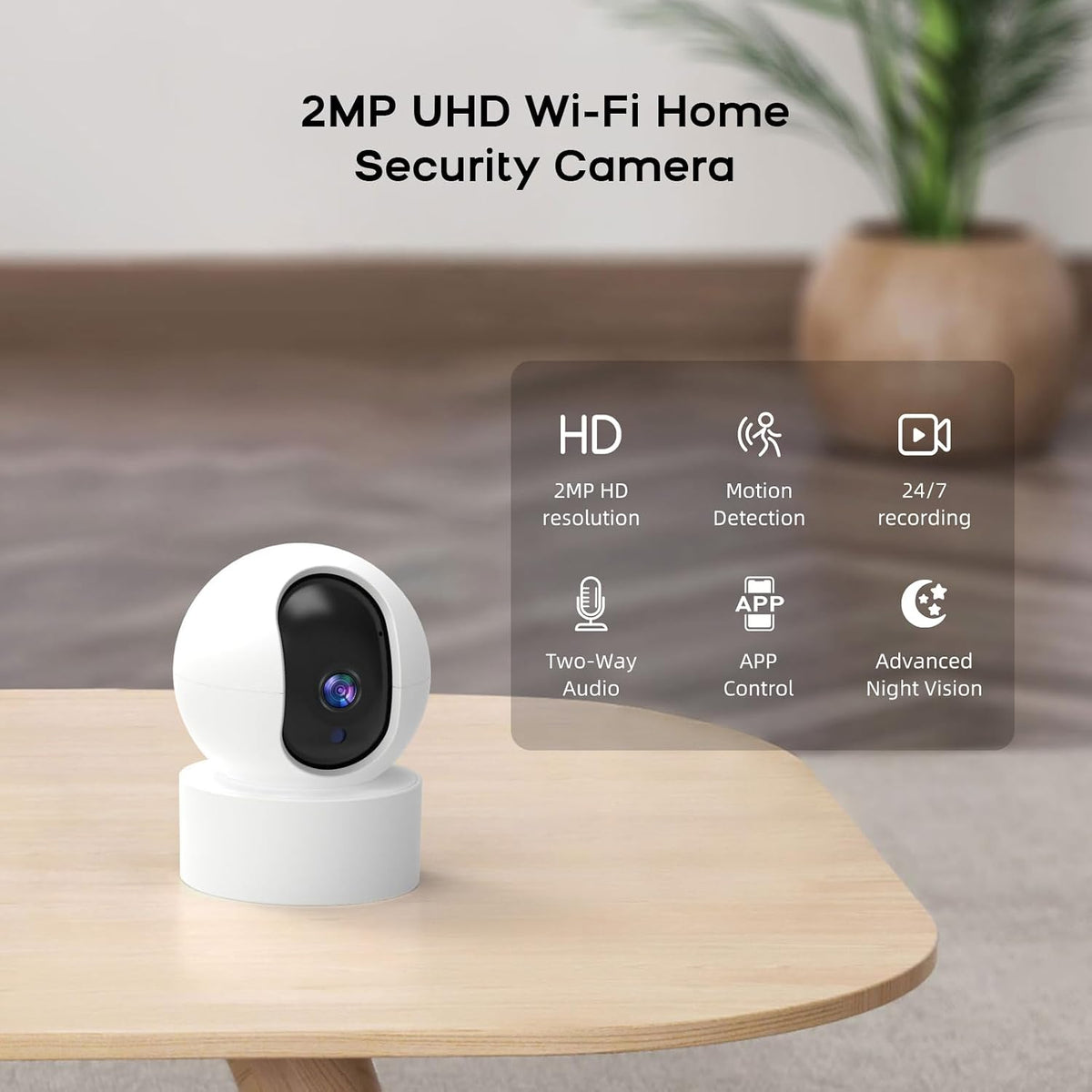 LWOHSI A103F Home Security Alarm System with 2MP Security Camera