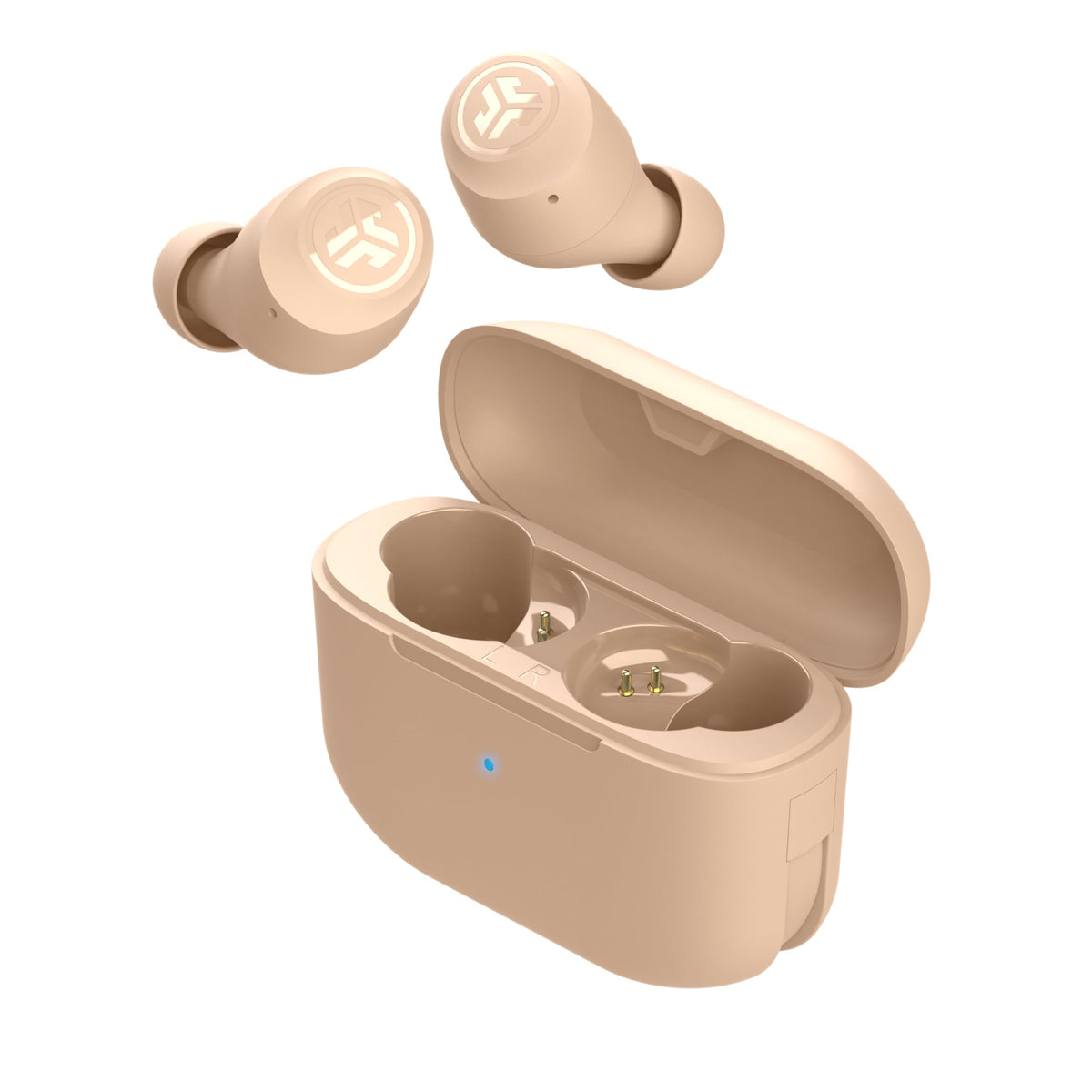 JLab Go Air Pop+ Earbuds, Dual Connect, EQ3 Sound, Mint Green