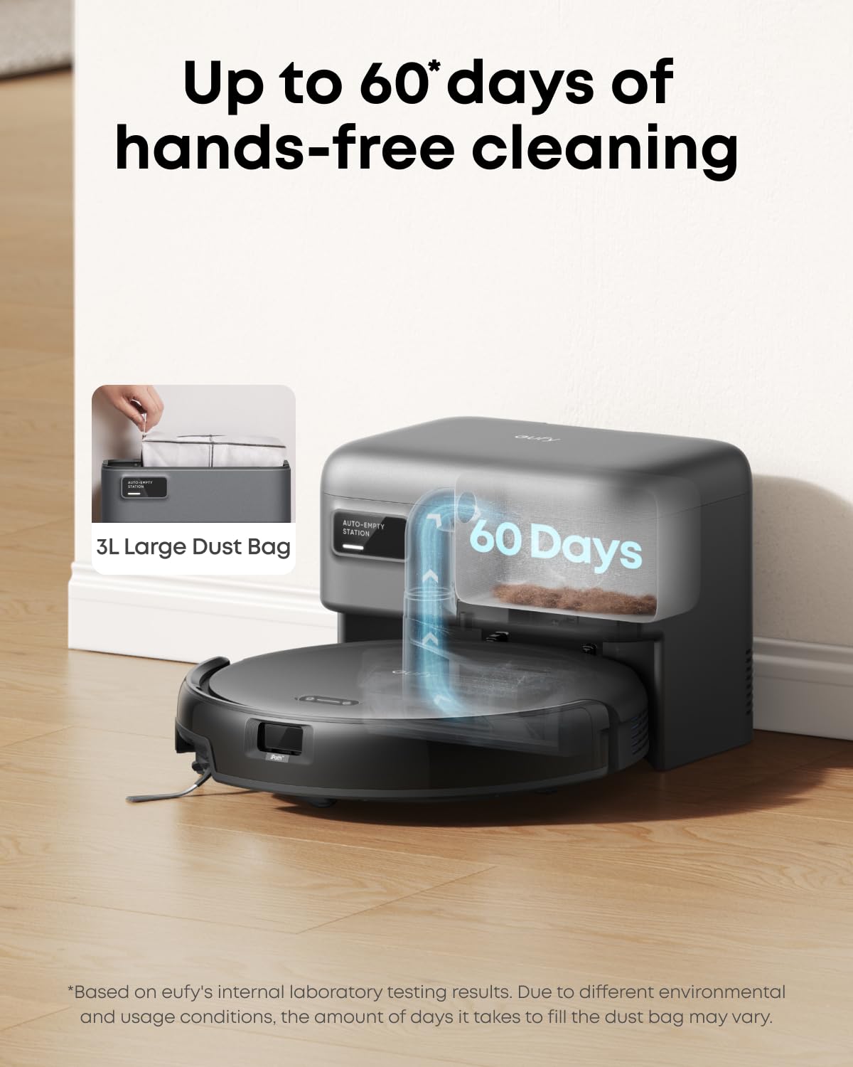 eufy Certified Like-New BoostIQ RoboVac 11S MAX Robot Vacuum Cleaner, Super-Thin, Powerful Suction, Quiet, Self-Charging, Cleans Hard Floors to Medium-Pile Carpets, Black (Renewed)