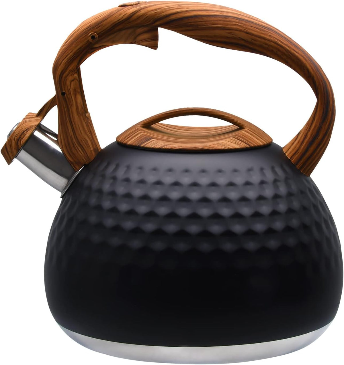 GGC Whistling Tea Kettle for Stove Top, 3.2QT/3L Stainless Steel Tea Kettle