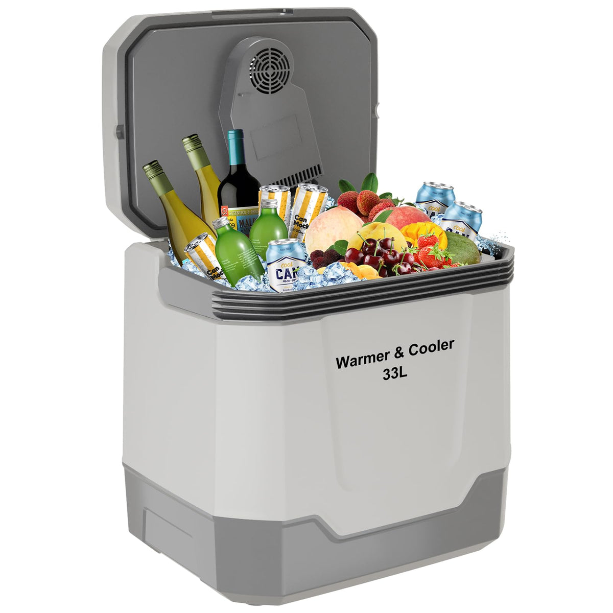 Garvee Electric Cooler & Warmer 35 Quart (33 L), Blue