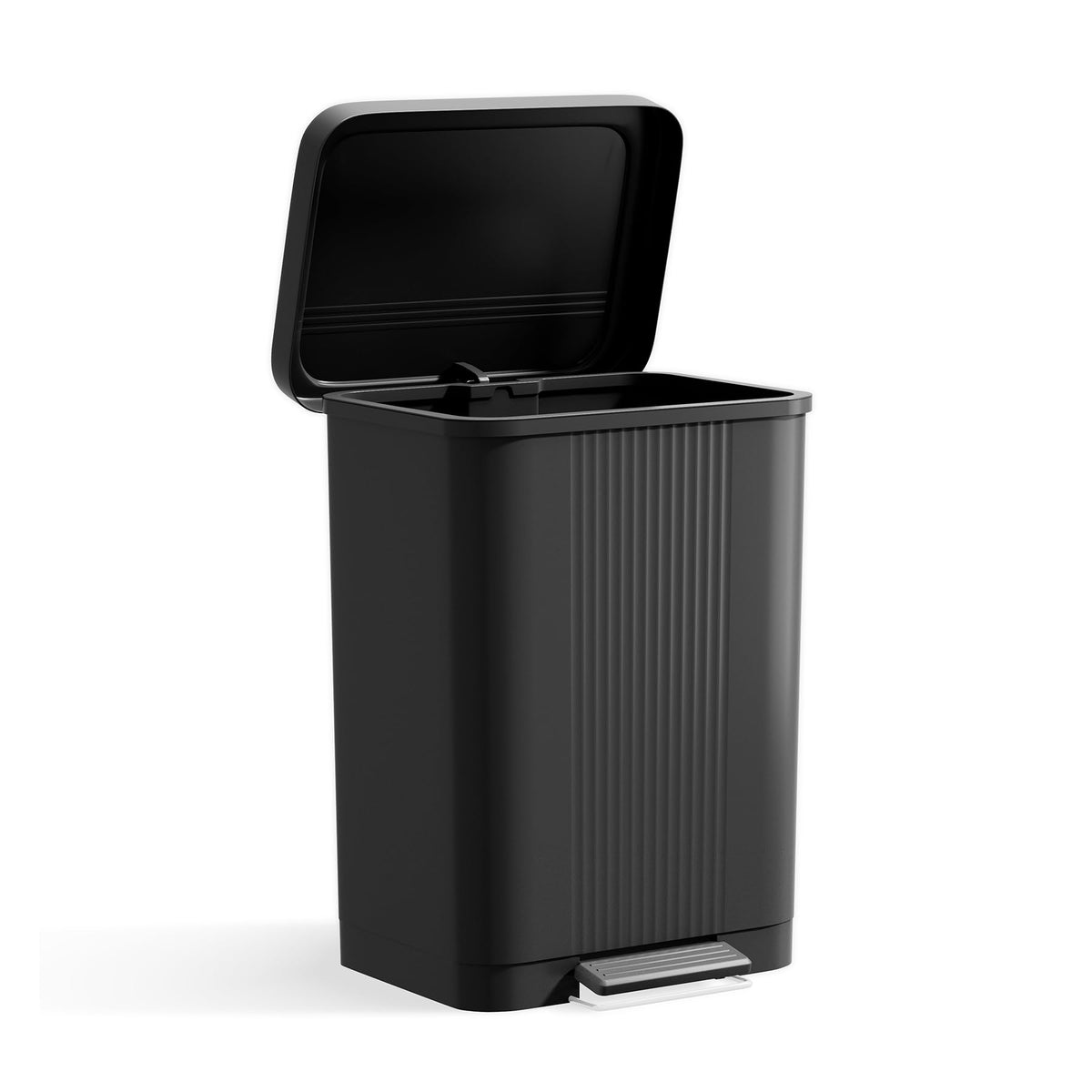 PayLessHere | 13G Trash Can with Lid | Steel | Removable Inner Bucket