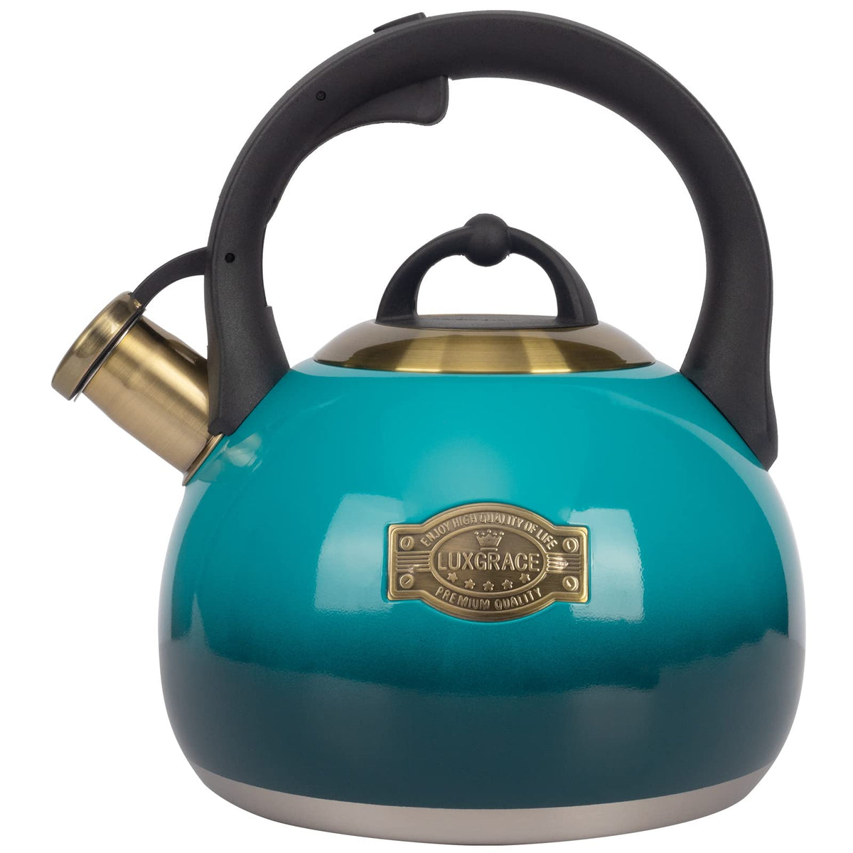 Tea Kettle for Stovetop, Food Grade Stainless Steel Water Kettle, Tea Pot for Home & Kitchen, 3.1 Quart