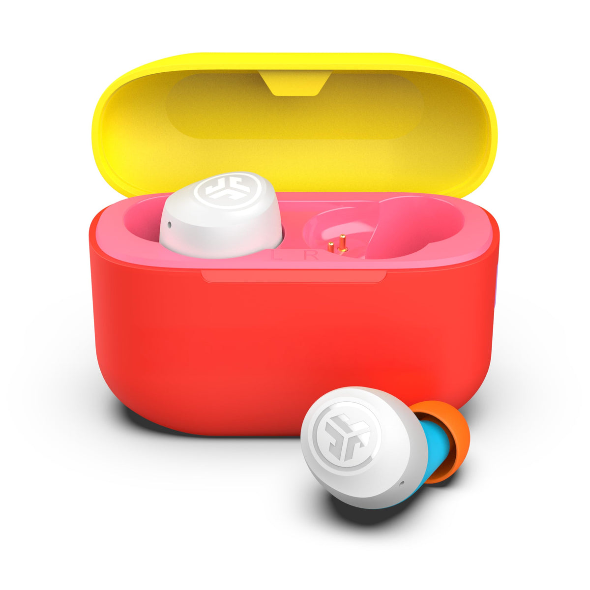 JLab Go Air Pop+ Earbuds, Dual Connect, EQ3 Sound, Mint Green