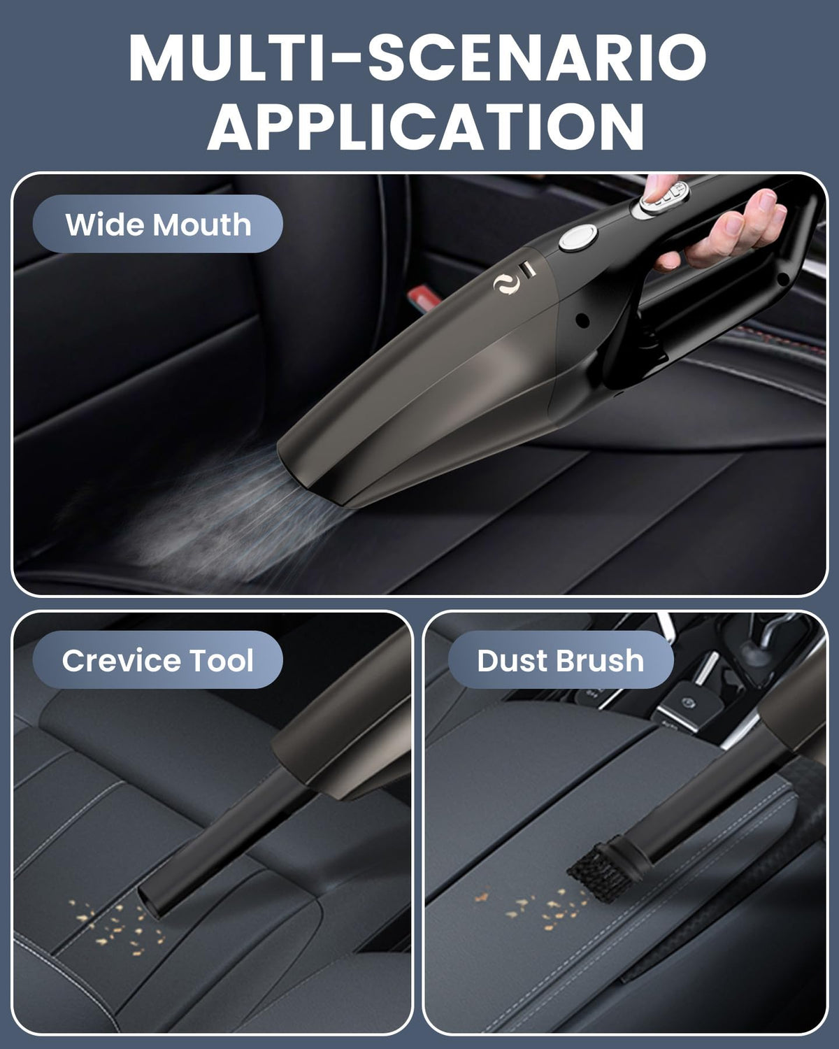 Handheld Vacuum Cordless, car Vacuum Portable Cordless