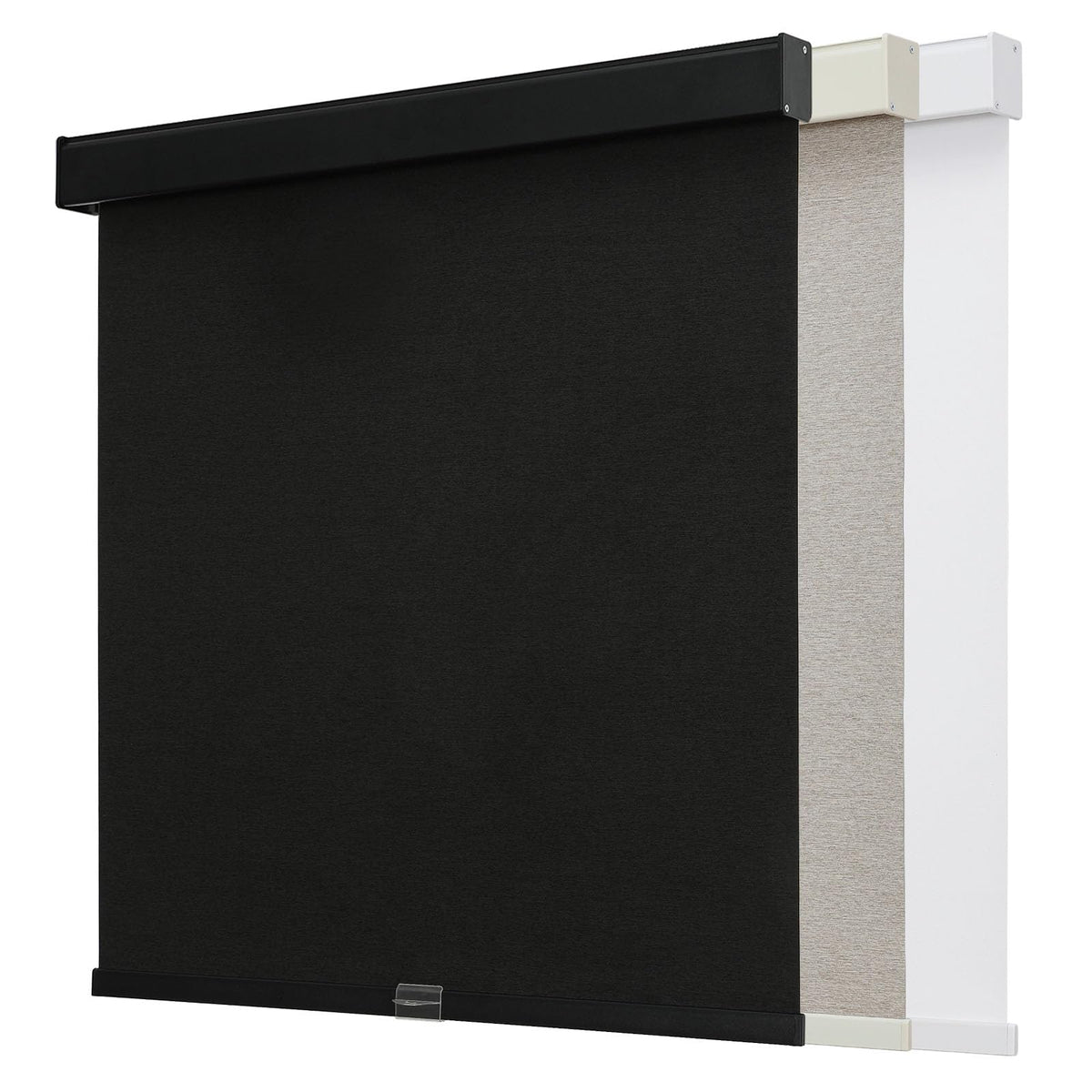 Joydeco Blackout Roller Shades for Indoor Windows, 35" W x 75" H, White