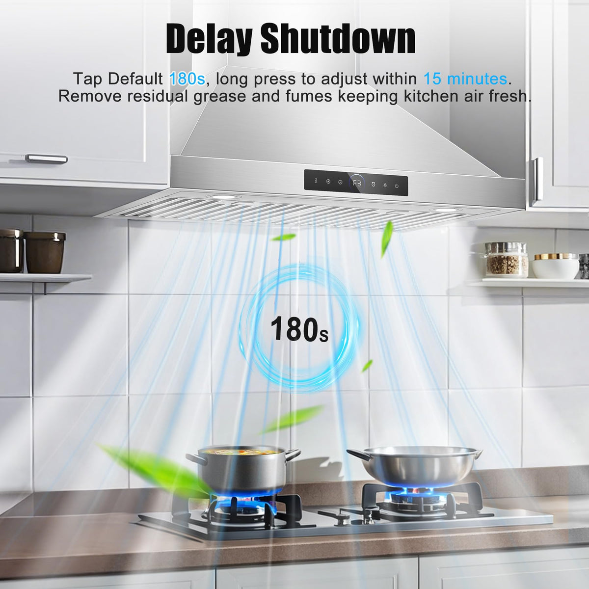 30 inch Under Cabinet Range Hood 1200 CFM Stainless Steel Vent Hoods