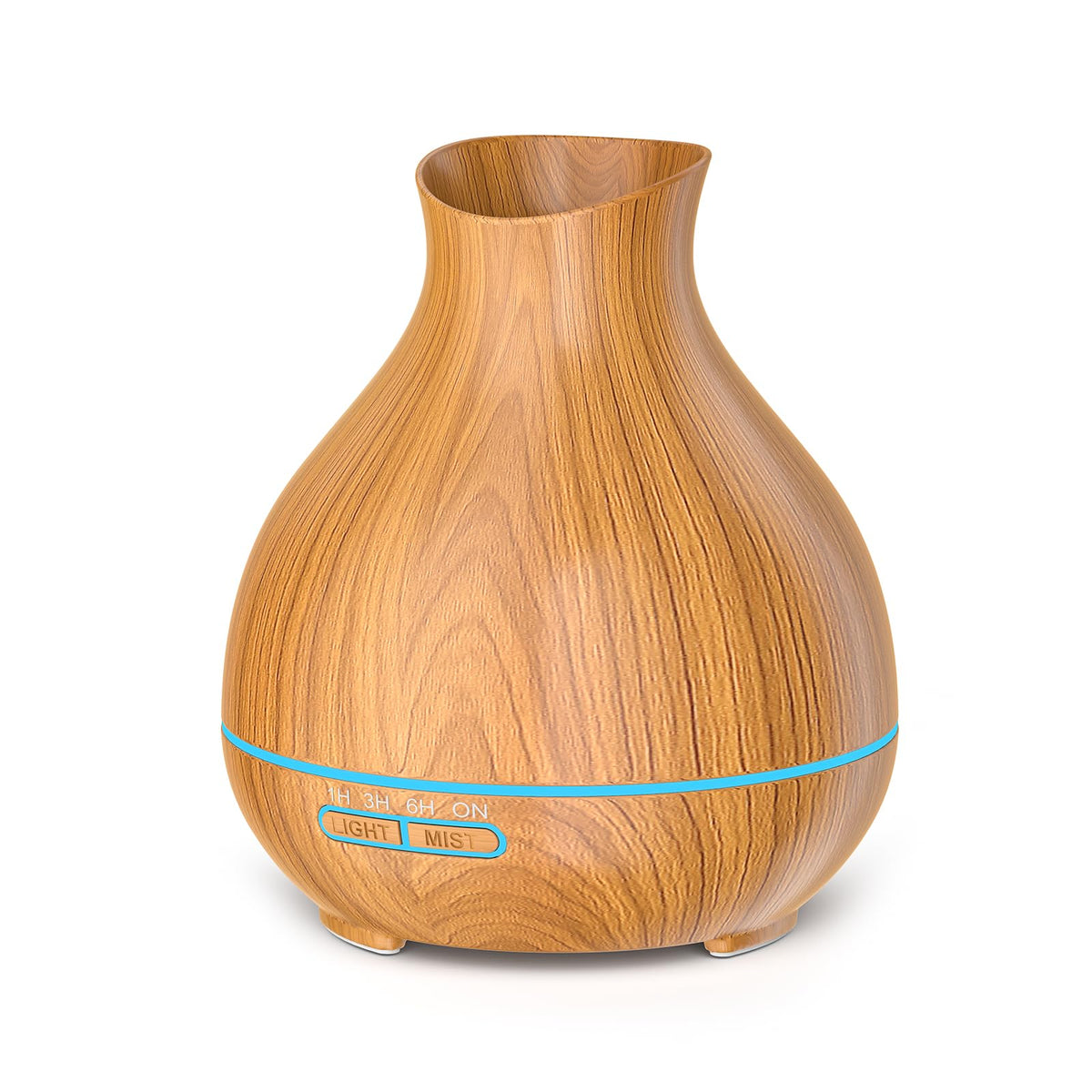 Aromatherapy Essential Oil Diffuser, 550ml Ultrasonic Fragrant Oil Large Room Humidifier, Diffusers for Home with Timer and Waterless Auto-Off, 7 Color LED Lights,Cool Mist Humidifiers